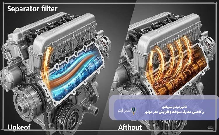 تأثیر فیلتر سپراتور بر کاهش مصرف سوخت و افزایش عمر موتور