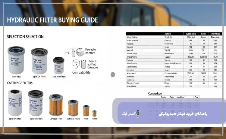 راهنمای خرید فیلتر هیدرولیک
