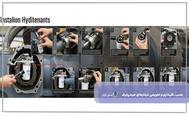 نصب، نگهداری و تعویض فیلترهای هیدرولیک