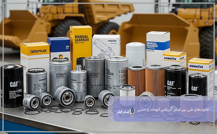 تفاوت‌های فنی بین فیلتر گیربکس اتومات و دستی