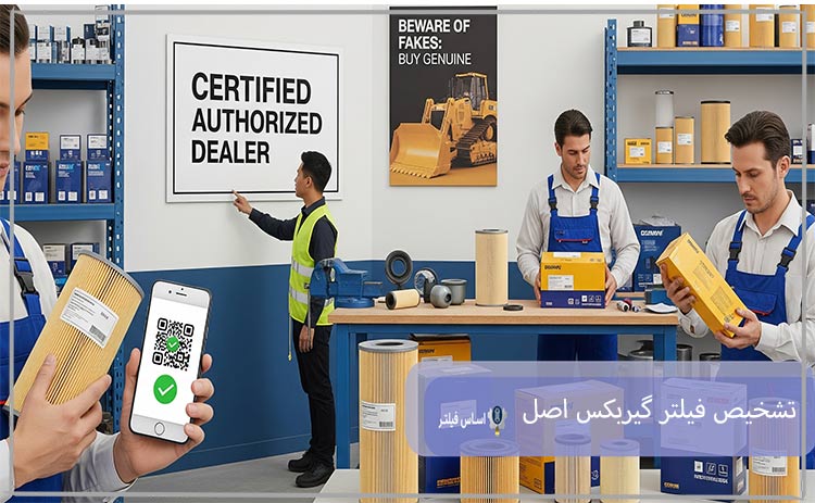 مشکلات استفاده از فیلتر گیربکس تقلبی در ماشین‌آلات سنگین