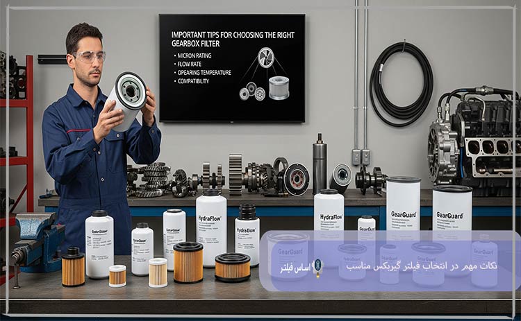 نکات مهم در انتخاب فیلتر گیربکس مناسب برای ماشین‌آلات سنگین