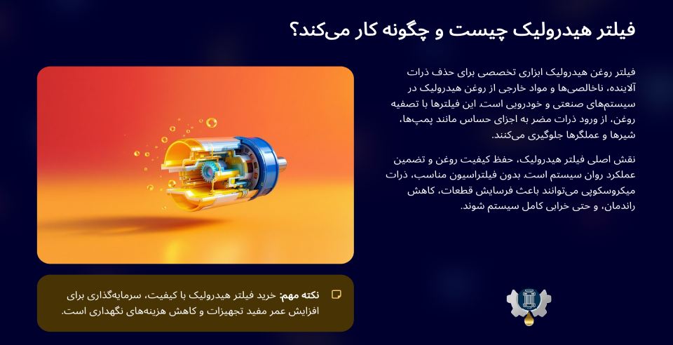 فیلتر هیدرولیک چیست؟
